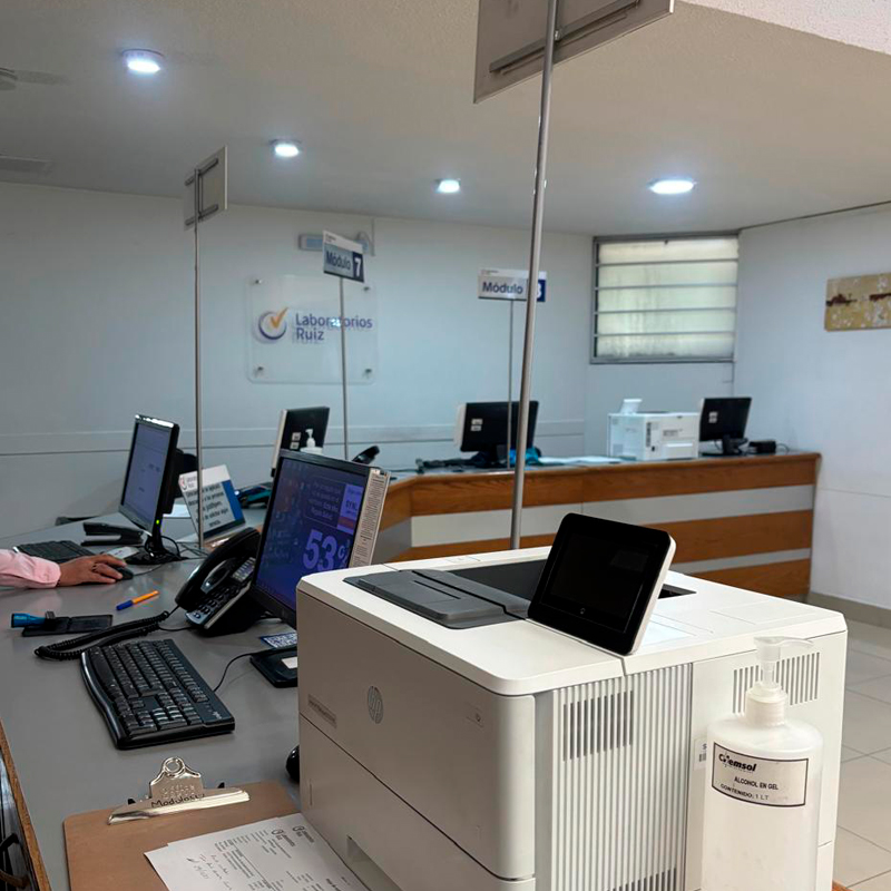 Laboratorios-Ruiz-Recepción Mantenimiento para laboratorios clínicos en Puebla