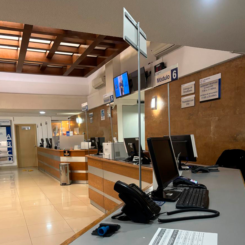 Recepción-de-muestras Mantenimiento de PC para industrias