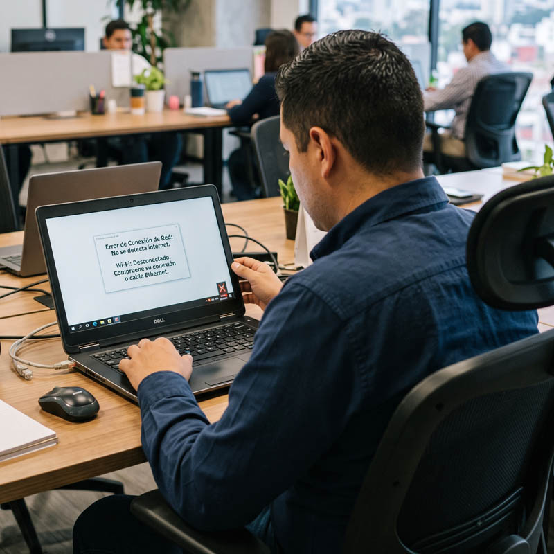 Qué hacer si tu computadora no se conecta a internet