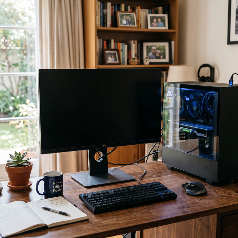 Mi computadora enciende y no da imagen